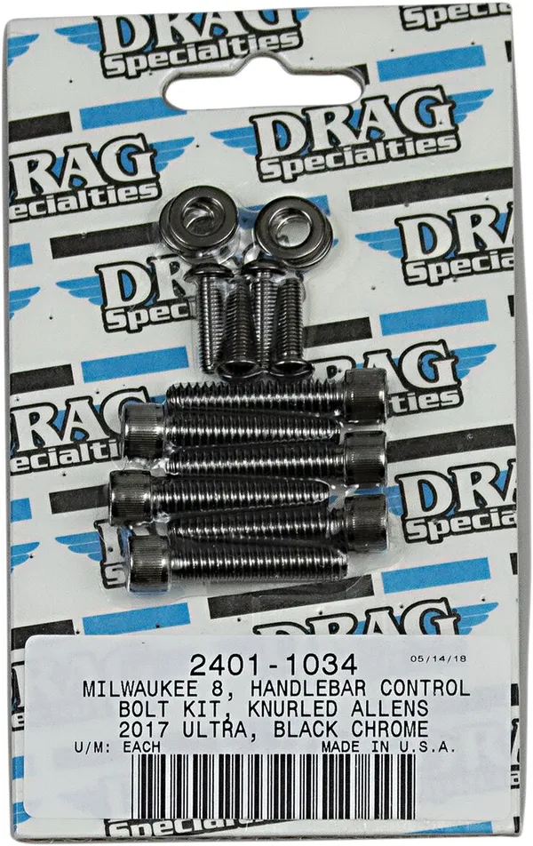 Kit Boulon M8 Poignée B/C DRAG SPECIALTIES - vue 2