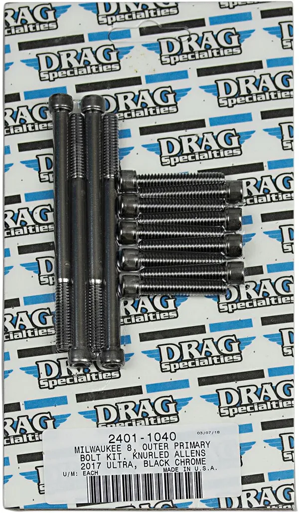 Kit boulons M8 Outprim B/C K DRAG SPECIALTIES - vue 2