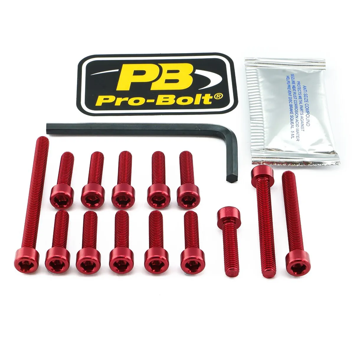 Kit de boulons moteur aluminium Kawasaki Pro Bolt