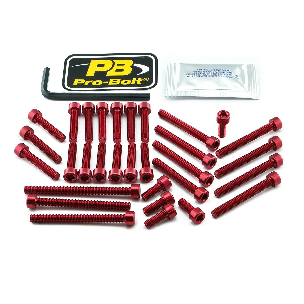Kit de boulons moteur en aluminium Suzuki Pro Bolt