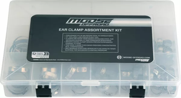 Kit colliers de serrage assortis avec mâchoire Moose Offroad Hard-Parts - vue 4