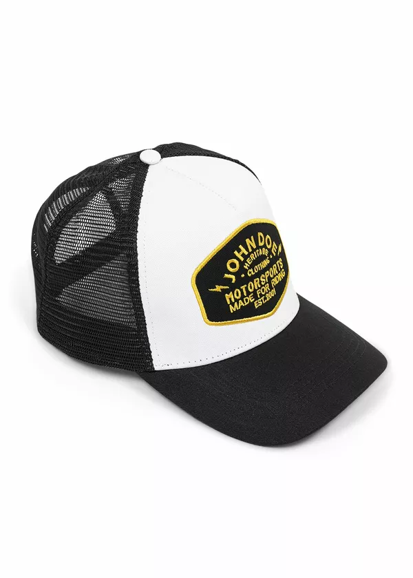 Casquette style camionneur broderie jaune JDM Heritage JOHN DOE - vue 5