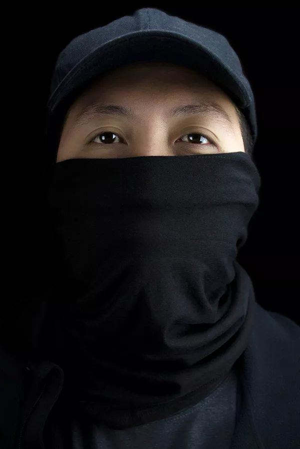 Motley tube black ZAN HEADGEAR - vue 2