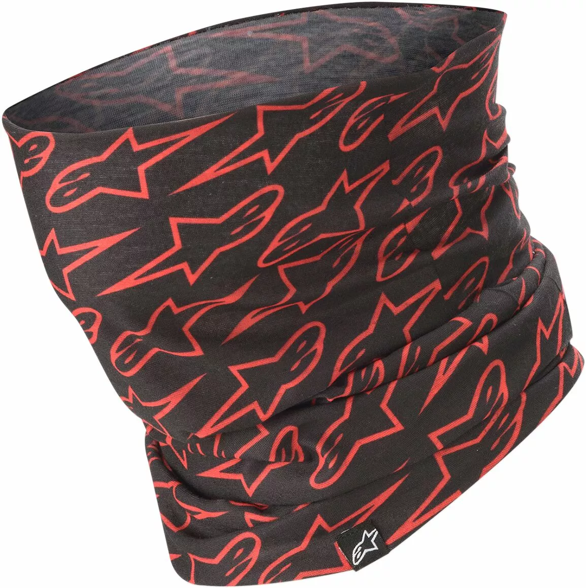 Necktube Alpinestars noir/rouge