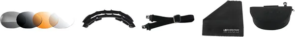 Lunettes de soleil Bobster Road Hog II Convertible - vue 2
