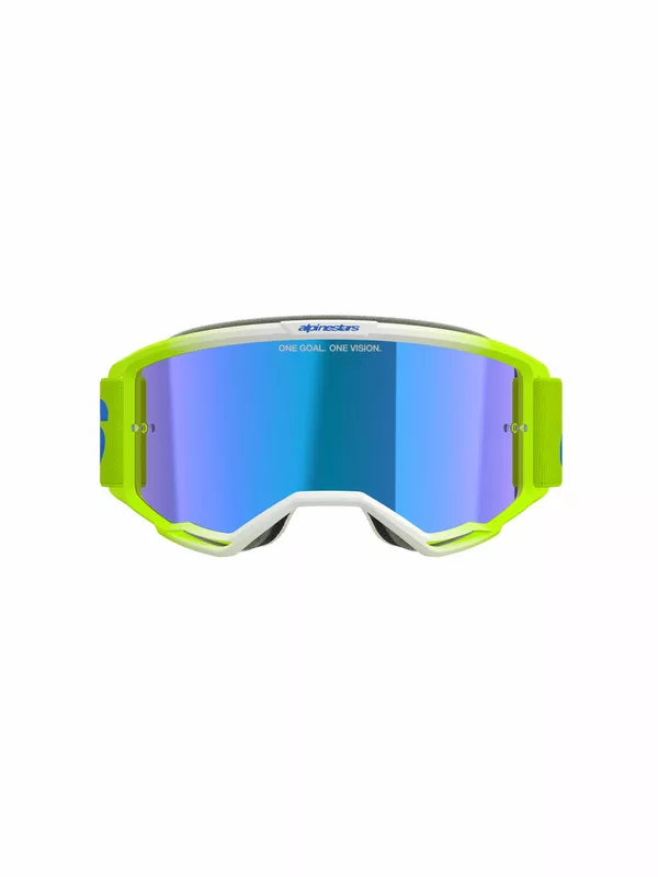 Lunettes Alpinestars Vision 5 Blaze jaune/bleu M - vue 3
