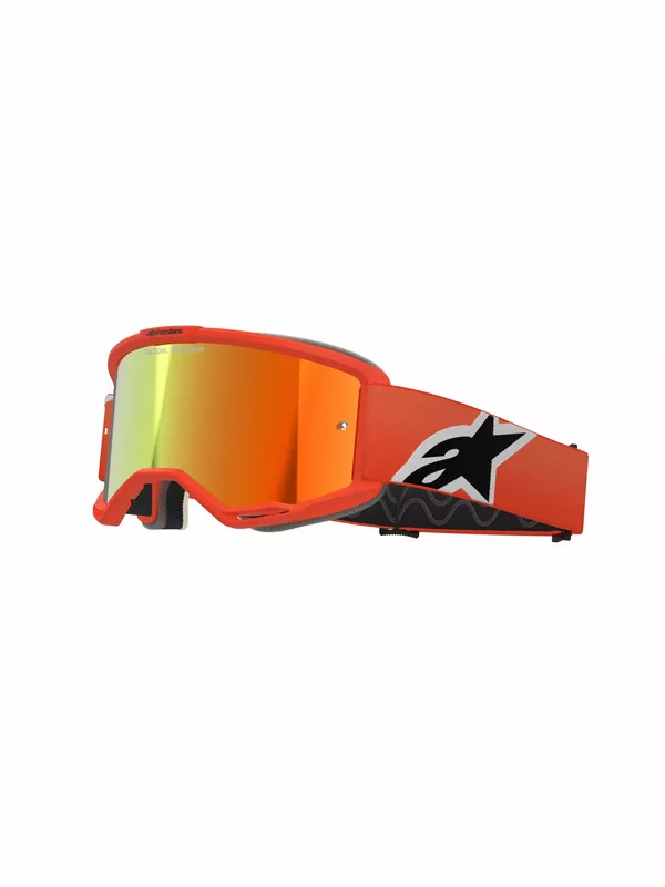 Lunettes ALPINESTARS Goggle Vision 5 Corp Orange MI - vue 3