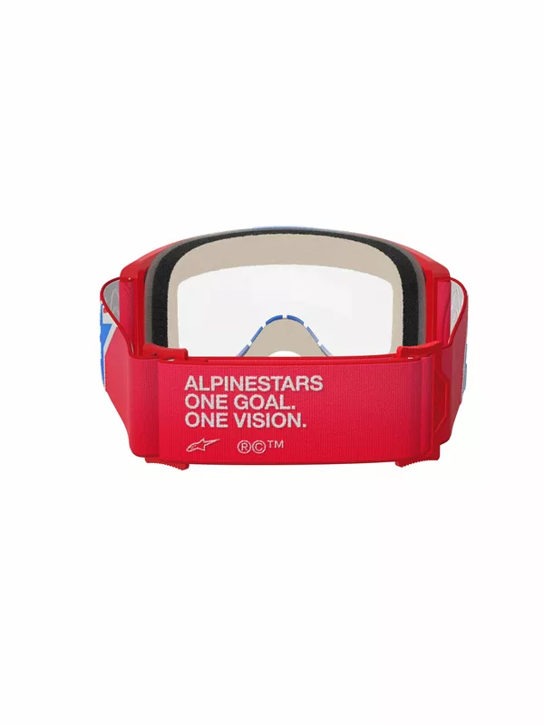 Masque Alpinestars Vision 5 Corp Red/White/Blue - vue 3