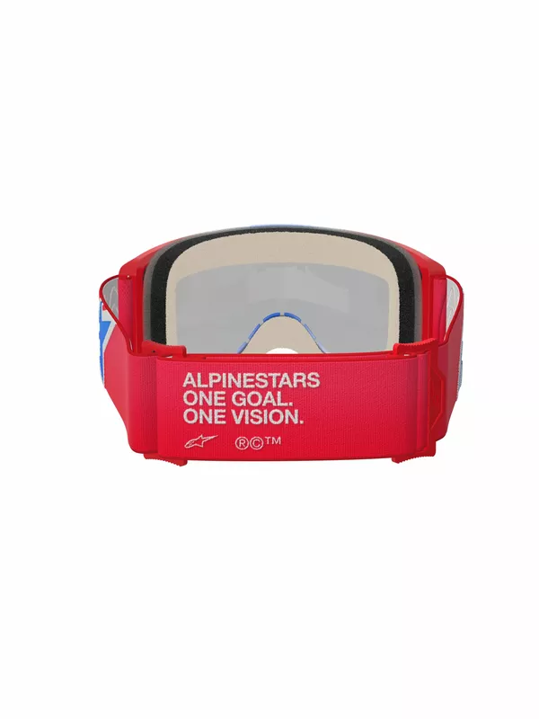 Alpinestars Goggle Vision 5 Corp rouge/blanc/bleu - vue 2