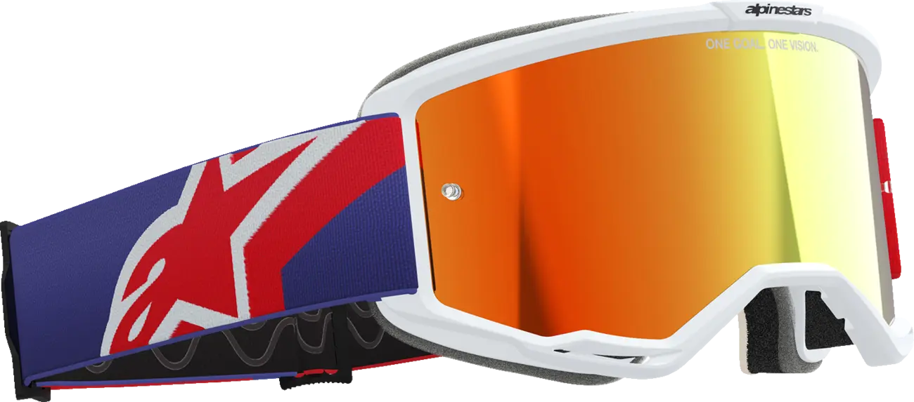 Goggle Vision 5 Corp Red/Purple