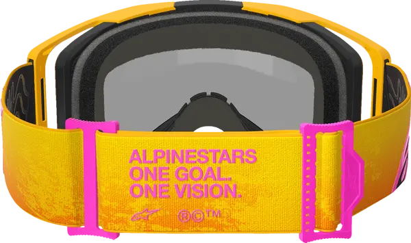 ALPINESTARS Goggle Vision 8 Corp Orange/Jaune - vue 3
