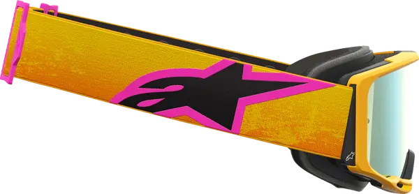 ALPINESTARS Goggle Vision 8 Corp Orange/Jaune - vue 4