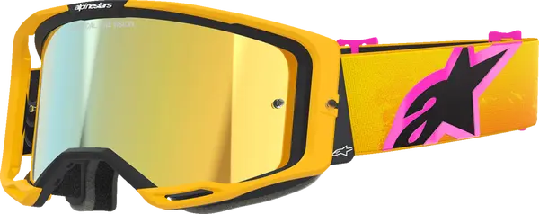 ALPINESTARS Goggle Vision 8 Corp Orange/Jaune - vue 5