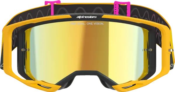 ALPINESTARS Goggle Vision 8 Corp Orange/Jaune - vue 6