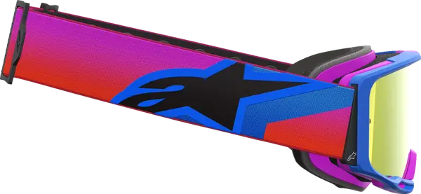 Lunettes Alpinestars Goggle Vision 8 Corp Bleu/Violet - vue 2
