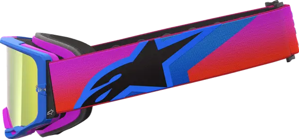 Lunettes Alpinestars Goggle Vision 8 Corp Bleu/Violet - vue 6