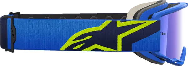 Lunettes Alpinestars Goggle Vision 5 Corp bleu/jaune - vue 2