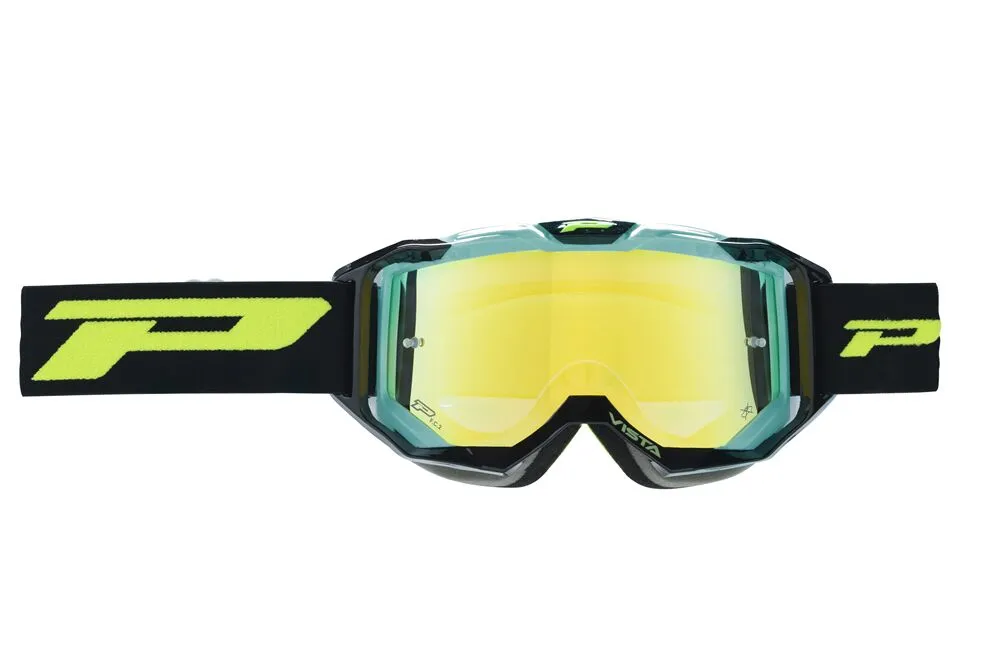 Casque ProGrip Vista Mirror 3303 Noir/Cyan - vue 3