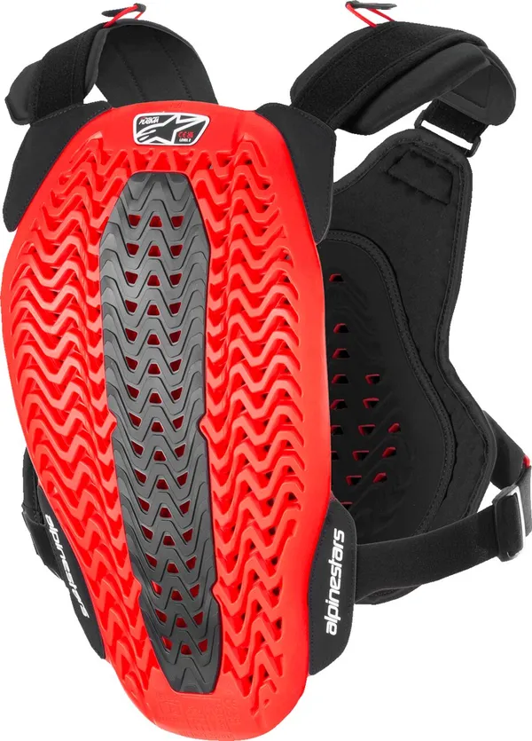 ALPINESTARS A-5 Plasma Chest Pro noir/rouge/blanc - vue 2