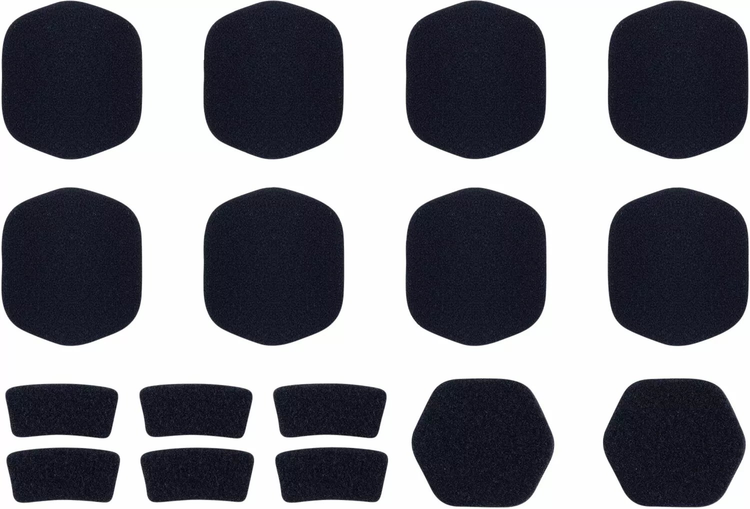 Kit de rembourrages de rechange pour patte de fixation d'orthèse série RK Alpinestars