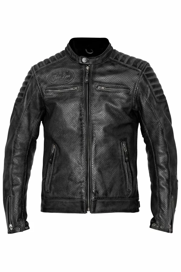 Veste en cuir Storm John Doe - vue 3