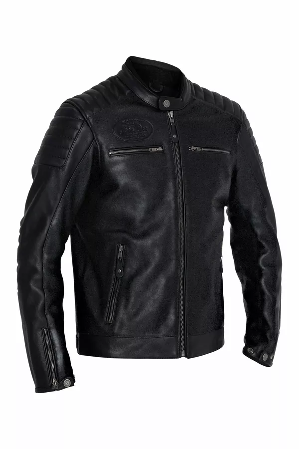 Veste cuir Dexter noire LG John Doe - vue 2
