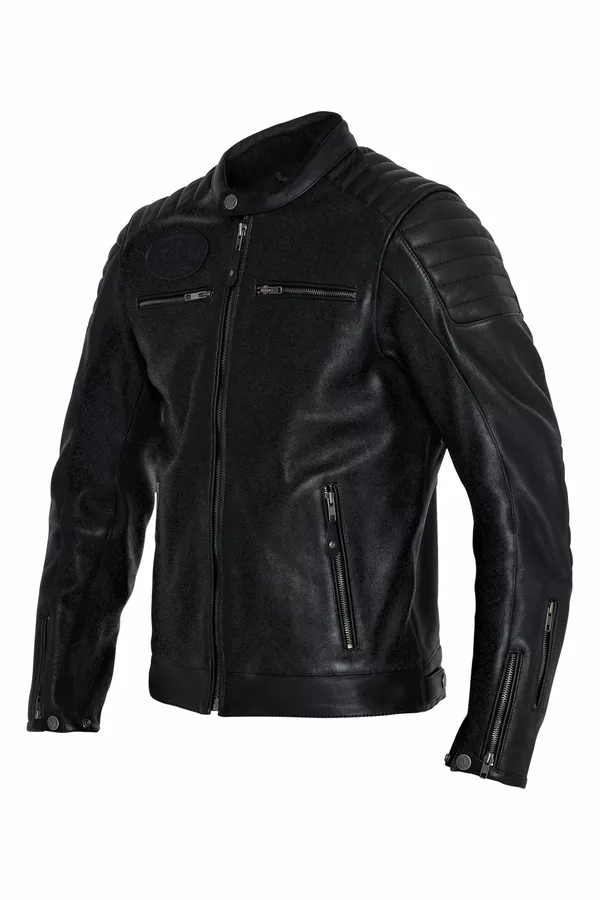 Veste cuir Dexter noire LG John Doe - vue 5