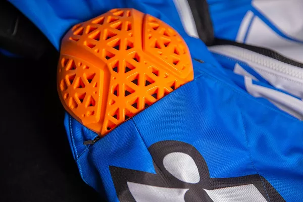 Veste ICON Airframe Rétro CE Bleue SM - vue 5