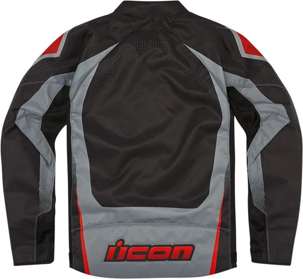 Veste moto ICON Hooligan U-Bolt noire SM - vue 2