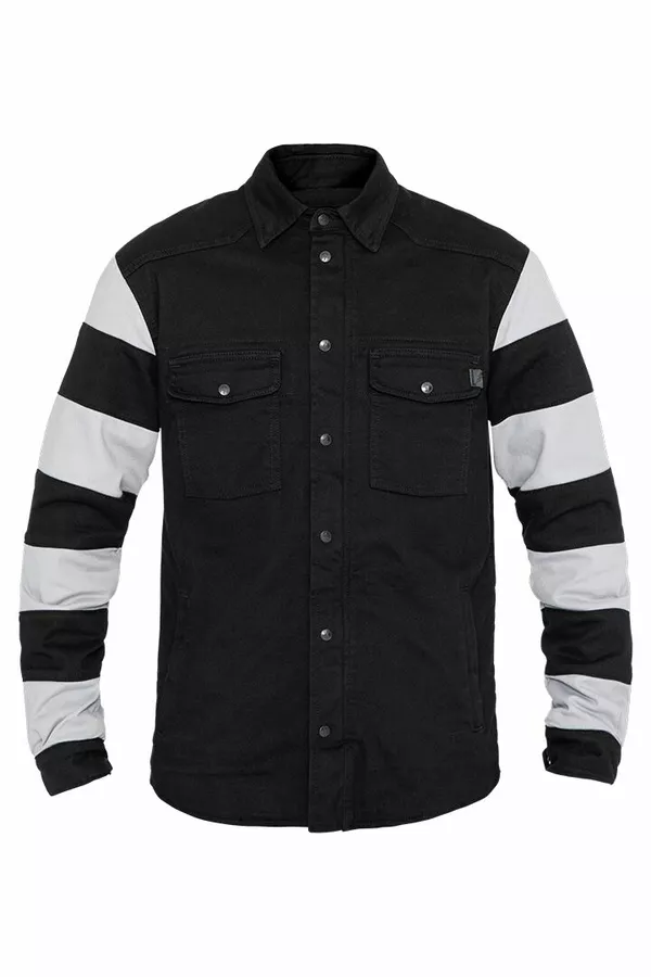 Veste Motoshirt motif prison JOHN DOE - vue 2