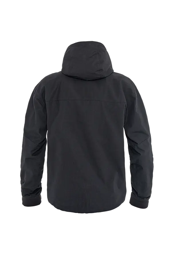 Veste moto John Doe Jacket hood XTM rip stop noir - vue 9