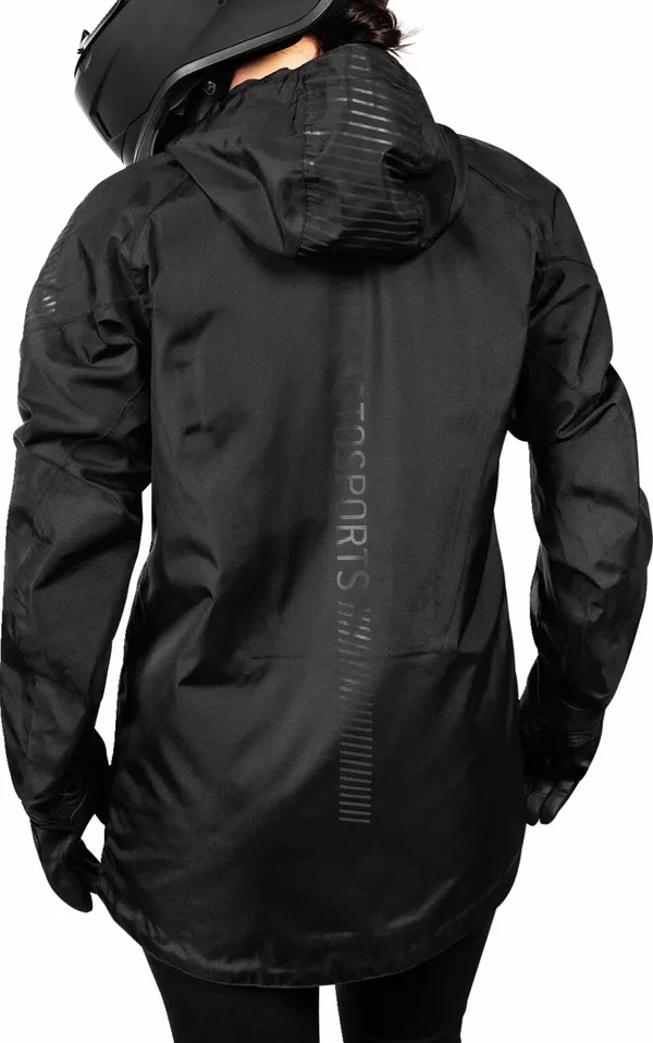 Veste moto ICON Jacket WM PDX3 CE noir SM - vue 9