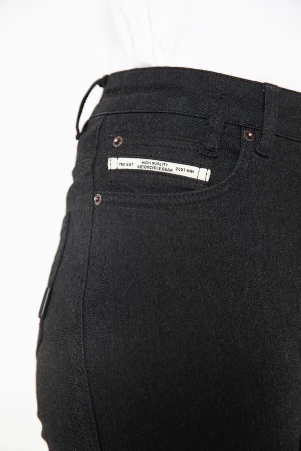 Pantalon moto John Doe 4W Ruby black 30/32 - vue 2