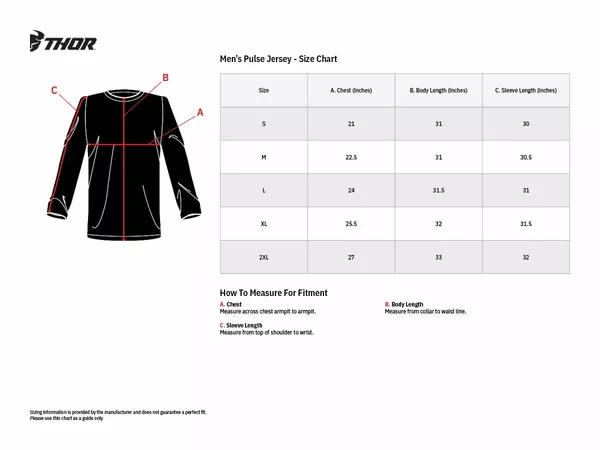 Maillot Terrain THOR - vue 6