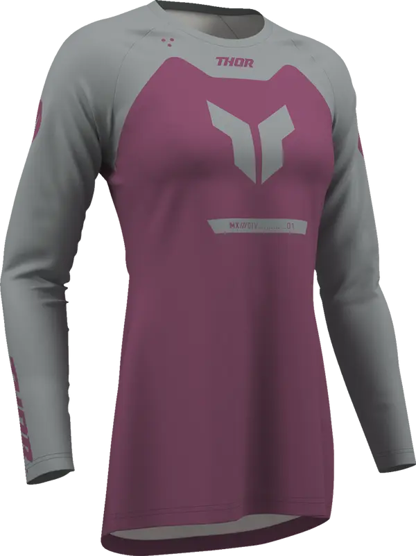 Veste moto THOR Jersey WMN Ridemode Menace Pur