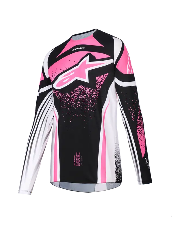 Jersey Alpinestars Techstar Nomur 4W noir/blanc