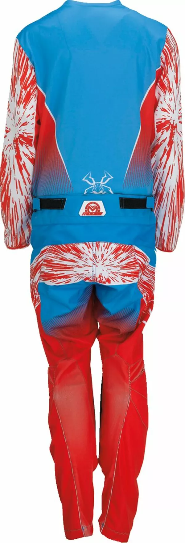 Jersey MOOSE OFFROAD Agrd rouge/blanc/bleu LG - vue 2