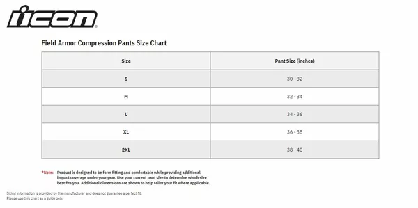 Pantalon de compression ICON noir XL - vue 4