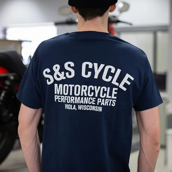T-shirt S&S navy S