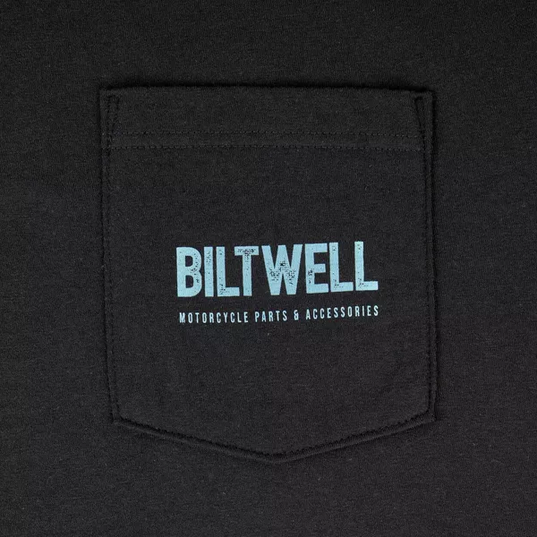 T-shirt Old Junk Pocket Biltwell - vue 5