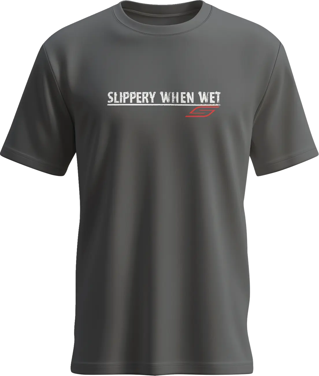 T-shirt Slippery When Wet SLIPPERY