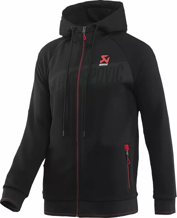 Sweat-shirt à capuche avec fermeture éclair intégrale Akrapović - vue 2