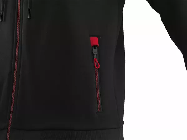 Sweat-shirt à capuche avec fermeture éclair intégrale Akrapovic - vue 5