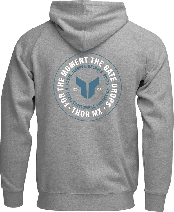 Sweat-shirt à capuche avec fermeture éclair Badge THOR - vue 2