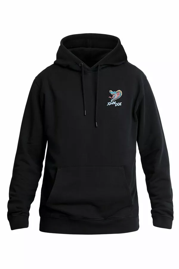 Sweat-shirt à capuche Snake II JOHN DOE - vue 2
