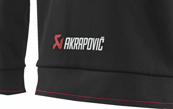 Sweat-shirt à zip Akrapovic noir femme S - vue 5