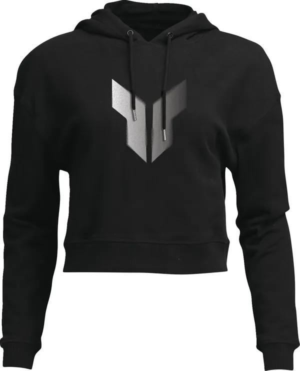 Sweat-shirt à capuche court style pull-over Noise THOR pour femme - vue 2