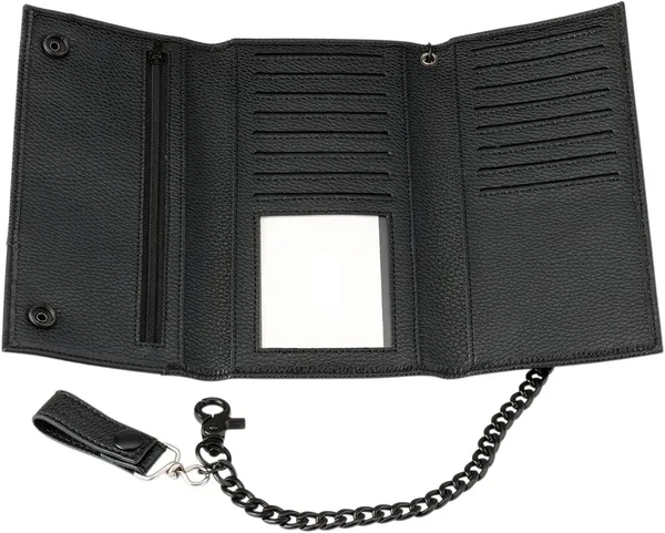 Portefeuille long en cuir Z1R - vue 2