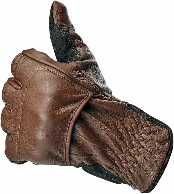 Gants Biltwell Belden Chocolate XS - vue 5