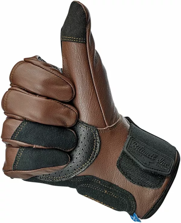 Gants Biltwell Belden Chocolate XS - vue 6